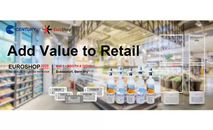 เข้าร่วมศตวรรษในกระเป๋าเดินทางที่ Euroshop2020